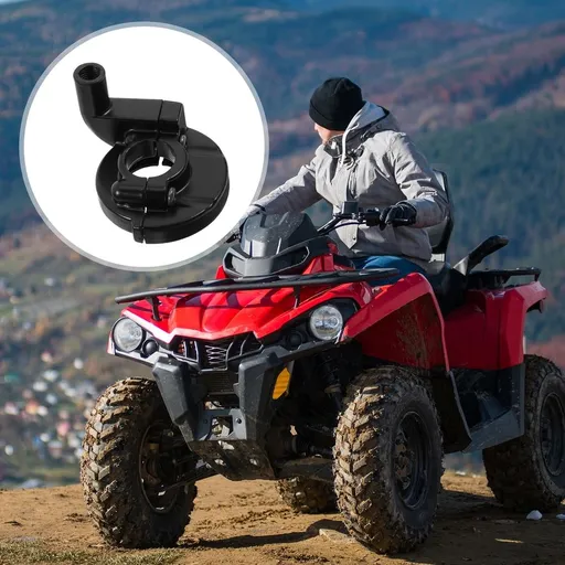 Throttle Cable Replacement Parts Throttle Housing Bracket Aluminum Black 1Pack