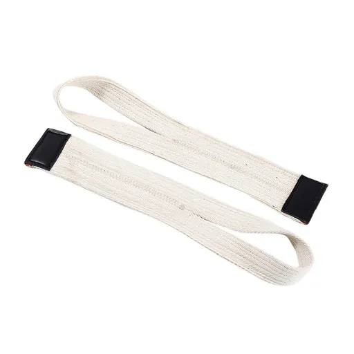 1 Pair Weightlifting Wrist Straps, Adjustable Lifting Straps for Gym Training, Deadlifts, Strength Training and Bodybuilding - White