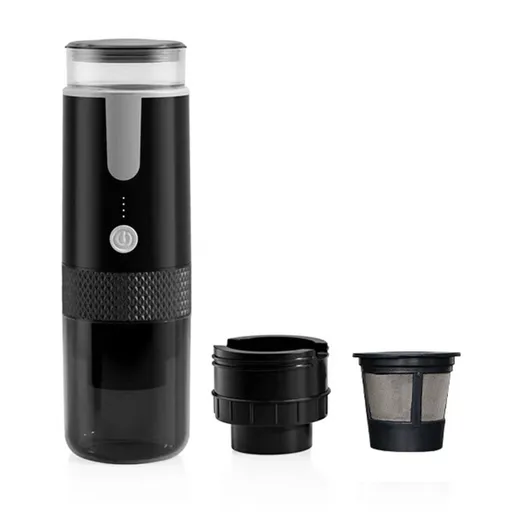 Portable Coffee Machine Ground Coffee Handheld Coffee Maker Manually Operated for Camping Hiking, Driving, Home and Office