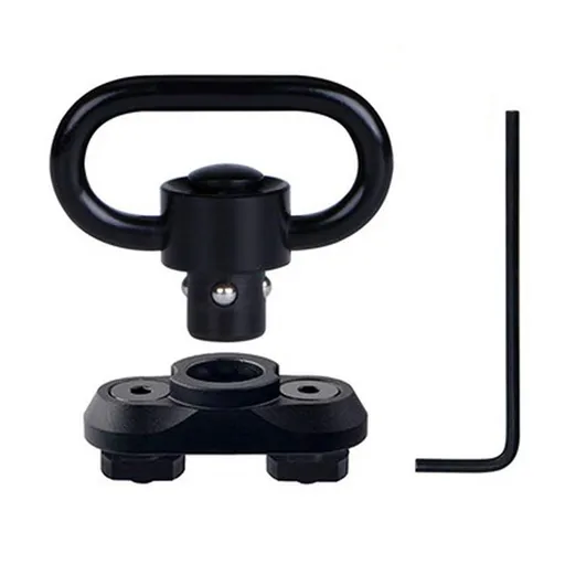 Mount Adapter Standard 1.25'' Swivel with Base for Rail System Two Point Traditional Point Sling Swivels Mounts
