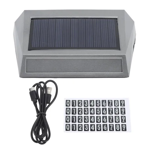 Car Air Purifier Solar Charging Ozone Deodorization Intelligent Adjustment Odor Elimination Air Cleaner