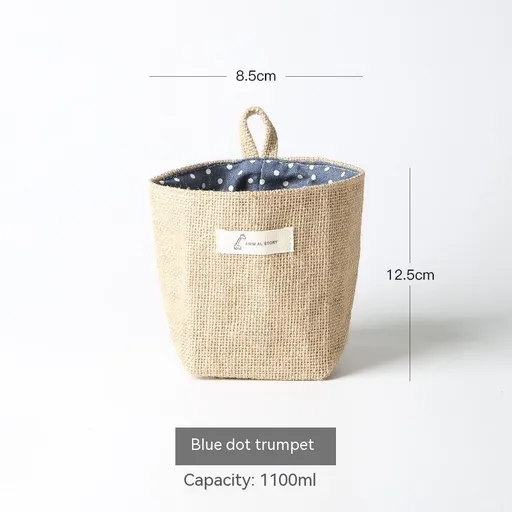 Wall Pocket Hanging Storage Basket Small Hanging Basket Closet Hanging Bins Wall Hanging Baskets for Organizing Hanging