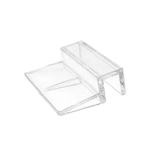 4Pcs Aquarium Fish Tank Glass Cover Support Holder Acrylic Clip Bracket 6/8/10/12mm - 6mm