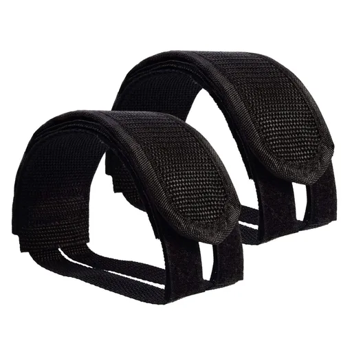 Bike Pedal Straps | Set of 2 | Heavy Duty Nylon Bicycle Footrest Strips - Adjustable Biking Accessory for Fixed Gear