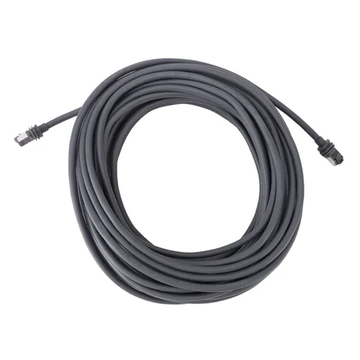 Replacement Cable for Starlink Gen3 V3 IP68 Waterproof 1200Mbps High Speed Space Saving Rectangular Satellite Extension Cable with Cable Clips 75ft/23m
