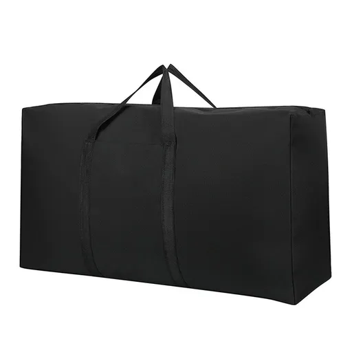 Multipurpose Extra Large Heavy Duty Storage Bags Duffle Bags for Space Saving Moving Storage (70*48*25, Black)