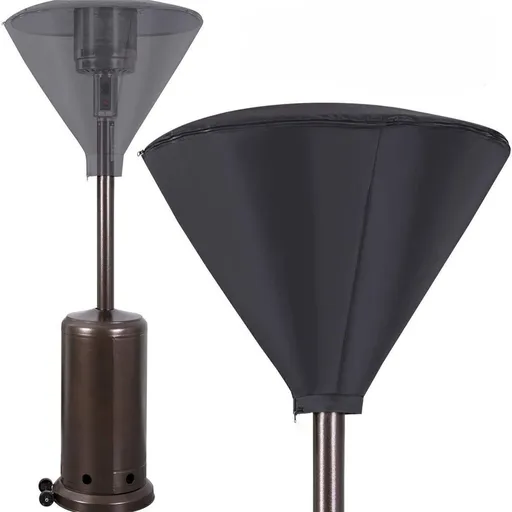 Round Stand Up Heater Top Covers, Heavy-duty and Weather-resistant Oxford Fabric, Waterproof, Dust-proof, Snow-proof (Only Top Cover)