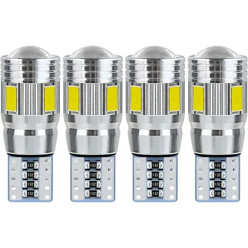 T10 W5W LED Bulb Car Interior Light LED Car Night Light Suitable For License Plate Lights, Side Lights, Position Lights