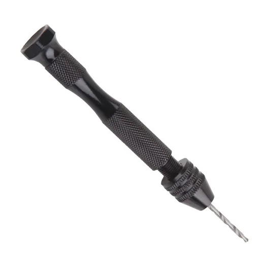 Professional Pin Vise Hand Drill Bits, Mini Twist Drill Bits Set , Precision Hand Drill Bits Rotary Tools Set of 11, for Metal