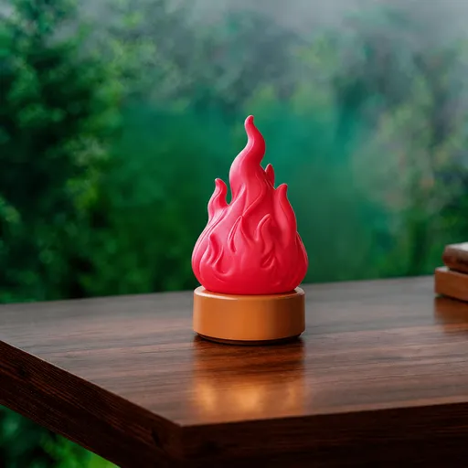 Bring the cozy, flickering charm of a realistic flame to any space with this portable LED flame night light, perfect for creating a warm ambiance during bedtime, parties, camping, or romantic evenings without any real fire hazards. (Red, 2PCS)