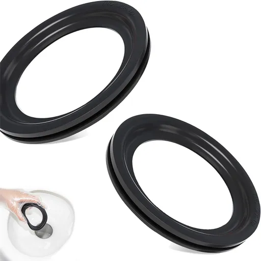 RV Toilet Seal Replacement 2-Pack for Dometic 300/310/320 Toilets, High-Grade Flush Ball Seal Gasket Kit 385311658 - Durable Rubber, Easy Installation, Fix Leakage & Odor, for Camper/Travel Trailers