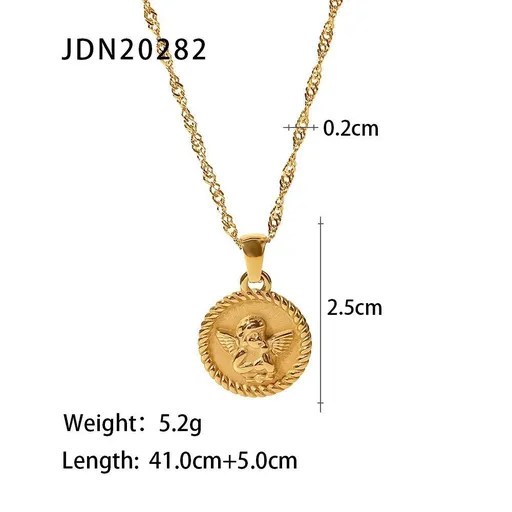 Classic Stainless Steel Necklace JDN20282