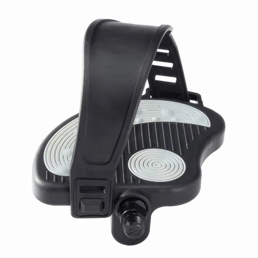 Exercise Bike Pedals with Straps Indoor Stationary Exercise Bike, Replacement Exercise Bike Pedals with Durable PVC Straps