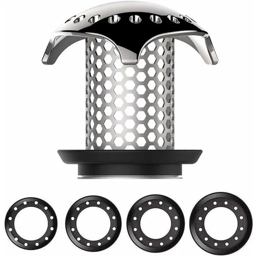 Bathtub Hair Catcher Stainless Steel Drain Hair Catcher Filter For Bathtub Fits Drain Sizes From 3.5Cm To 4.5Cm