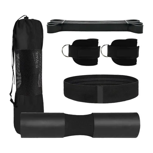 Barbell Pad Set for Squat Weight Lifting Bar Pads Exercise Neck Shoulder Pad