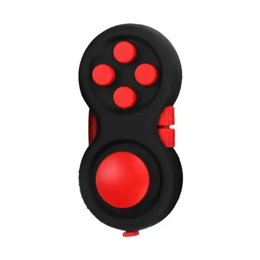 Featuring 8 pressure reducing pads with Fidget button handle and cube dice toy, suitable for children and adults to relieve stress