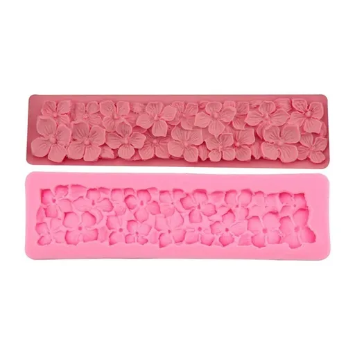 Silicone Cake Fondant Molds, Fondant Flower Molds Rose Silicone Mold Silicone Fondant Molds for Cake Decoration Sugarcraft