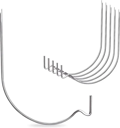 Picture Hanger Super Hook 20PCS,High-Quality Steel Picture Hanger Hercules Hooks,Used for Drywall, Wood Wall, Plaster Wall, can Hang Photos, Art, Clock, Mirror.