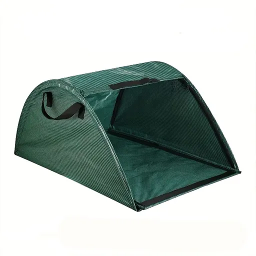 One Piece of 100-Liter Yard Leaf Bags, Reusable Garden Waste Bags, Perfect for Collecting Fallen Leaves, Weeds, Branches, And Debris Green_26.42gal