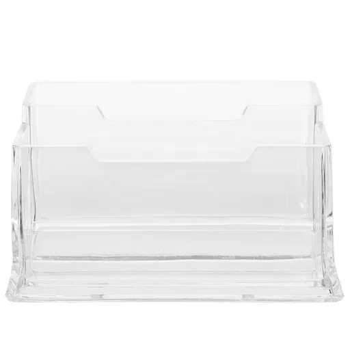 Transparent PP Business Card Stand for Elegant Display and Long Life