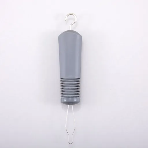 Grey Dressing Aid Tool – Button & Zipper Assistant for Elderly and People with Limited Mobility