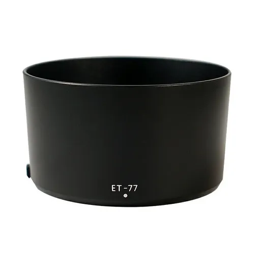 Camera Lens Hood Shade, Dedicated Bayonet Mount Hood ET-77 Lens Hood for Macro is Camera(for Accessories), Lens Hood