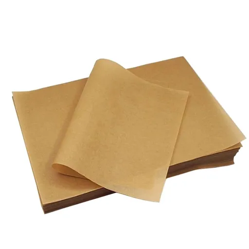 Brown Baking Paper Sheets for Home Baking Pastries, 100 Count, 15.7 x 11.8 Inches