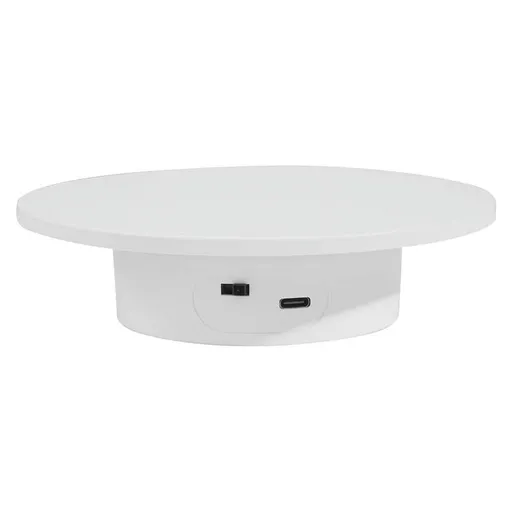 Motorized Rotating Display Stand, 360 Electric Rotary Turntable Base Lazy , Load-Bearing 11Lbs, for Photography