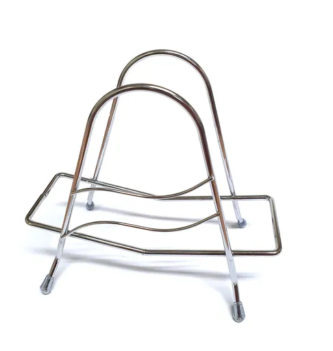 Cutting Board Storage Rack Stainless Steel Wire Chopping Board Board Holder Stand fit, Organizer Kitchen (Triangle)