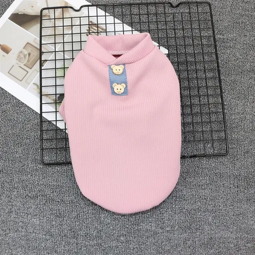 Pet Cat Dog Clothes Odd Pet Elastic Vest Flying Bear Dreams-Pink XXL