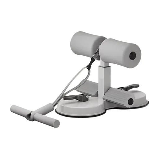 Sit Up Assistant Device Portable Suction Cup Fitness Tool Home Abdominal Trainer - Grey