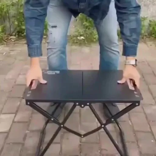 folding camping table, camping furniture, outdoor table, portable table, camping gear, Australian outdoors, picnic table, beach table, compact table, sturdy table-green