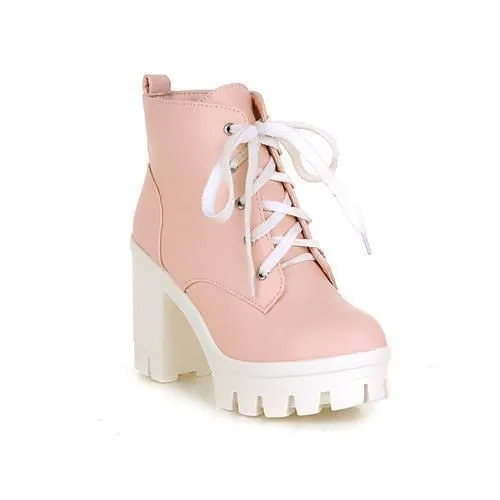 House Of Dasein Beautiful Doll Booties - Pink - 7
