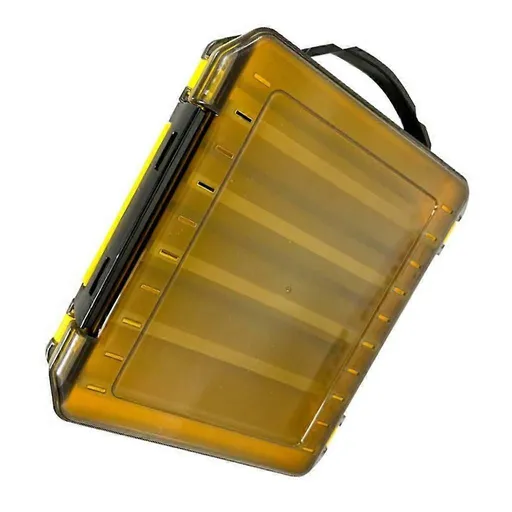 Fishing Lures Baits Hook Case Tackle Organizers Terminals Fishing Tackle Box - Yellow