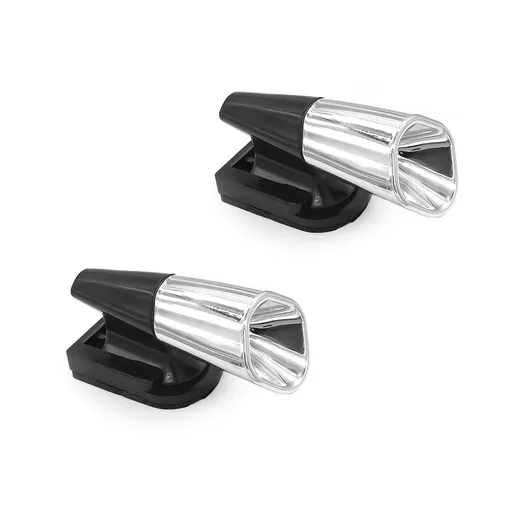 Deer Whistles for Car, 2 Packs Ultrasonic & Wind Deer Alert for Car Avoids Animal Collisions, Deer Warning Devices for Vehicles