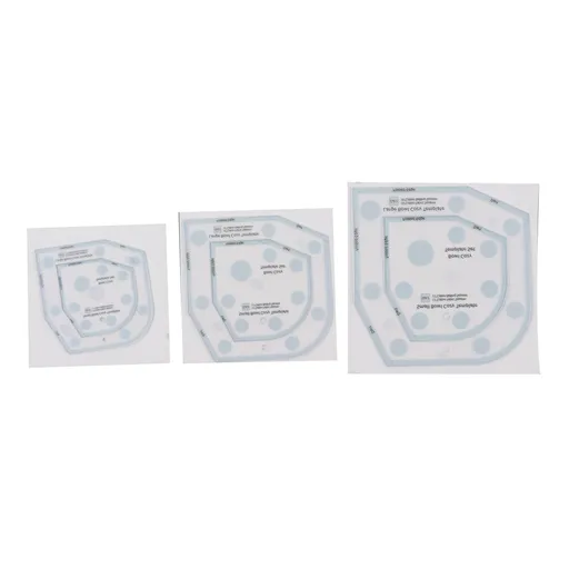 6in 8in 10in 3 Sizes Bowl Cozy Template Acrylic Bowl Cozy Pattern Template Cutting Ruler Set