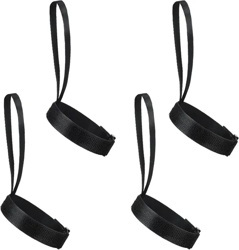 4 Pieces Sport Glove Strap Glove Leash Wrist Strap Ski Handcuff for Hanging, Outdoor