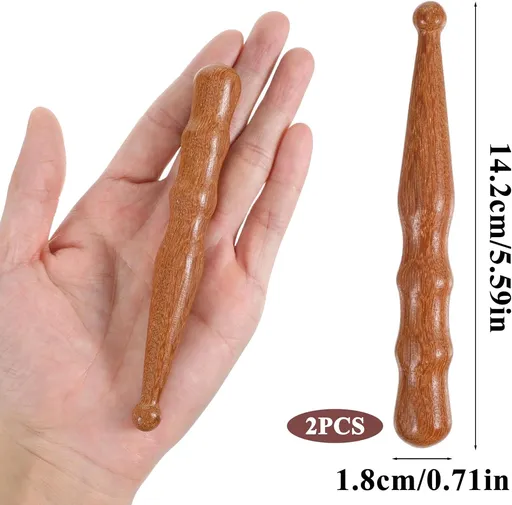 Massage Pen,Wooden Massage Tools Acupressure Pen Pressure Point Tool for Relaxing Body Hand Foot