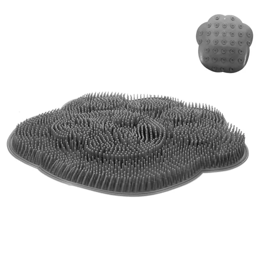 Foot Rest Foot Massager feet Massager Foot Scrubber Shower Foot Cleaner Bathroom Sucker Massage Pad Massage Mat Non-Skid Foot