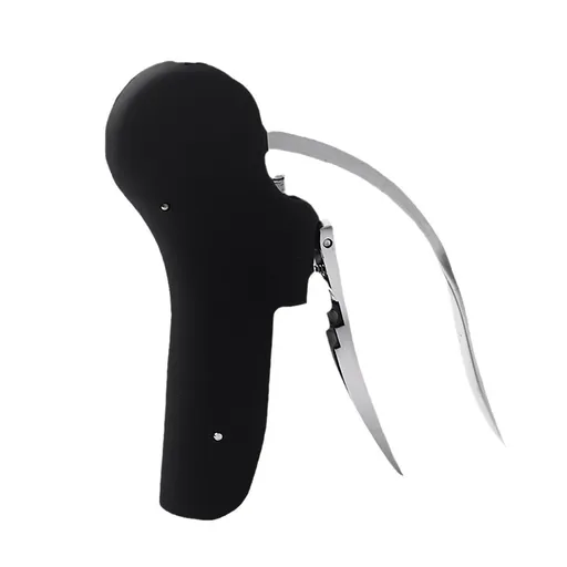 Manual Wine Opener Compact Vertical Corkscrew Heavy Duty Stainless Steel Bottle Opener Bar Tool with Gift Box