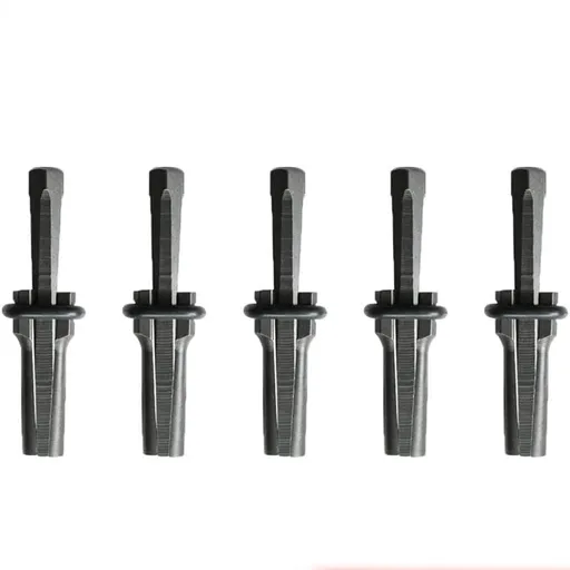 5-Pack 16mm Cracking Wedges, Durable Rock Cutting Tool for Stone Cracking, 16mm