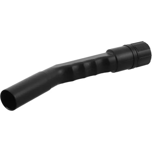 Plastic Vacuum Cleaner Hose Connector Curved Handle Adapter Black for Household Vacuums