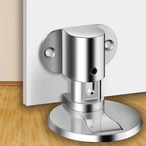 Invisible Magnetic Door Stopper,Adjustable Door Stopper, Magnetic Door Stopper for Bedroom,Living Room,Bathroom，1PACK
