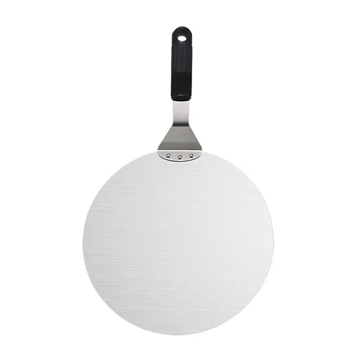 Stainless Steel Pizza Peel, 10 Inch, Cake Lifter Pizza Spatula with Handle for Baking – Textile, for Non-Stick Pizza Spatula for Baking, Serving Pizza and Cake