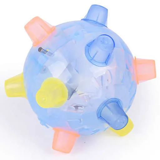 "Children Bouncing Developmental Educational - Children Music Dancing Ball, Baby Shake Jumping Ball Flash Bounci (Color Random)"
