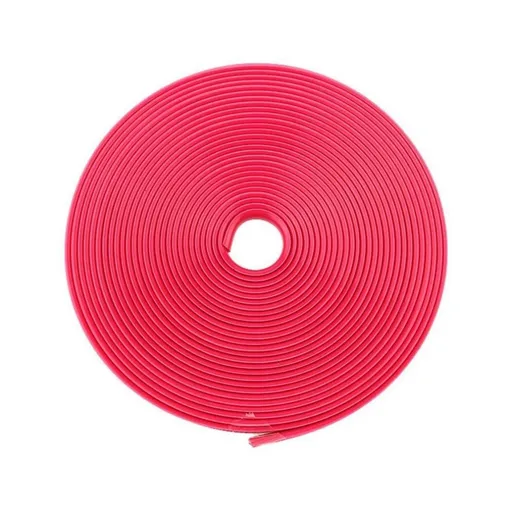 Ning zhi Rubber Car Wheel Hub Anti Scratch Strip 8m Pink( 8m )