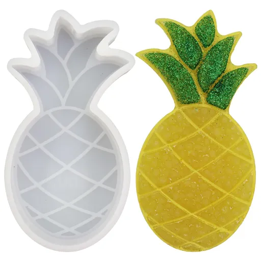 Pineapple Car Freshie Mold, Oven Safe Silicone Freshie Molds, Silicone Molds for Car Freshies, Car Freshies Supplies Molds