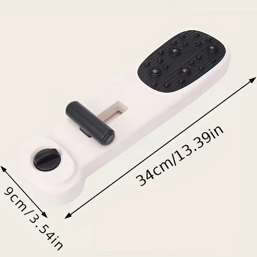 1pc a Multi-Level Resistance Adjustable Foot Strength Trainer, Featuring a Non-Slip Pad at The Bottom, Ideal for Running, Dance Practice, And Various Other Activities White