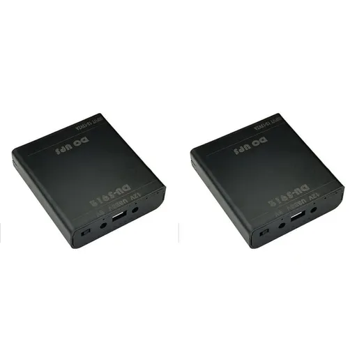 2X 5V 9V 12V Output DIY 18650 Battery UPS Power Supply Box for Car DVR Wireless Router Modem Mobile Phone and More