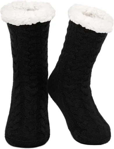 Women's Cuddly Hut Socks Soft Warm Indoor Fluffy Socks for Winter